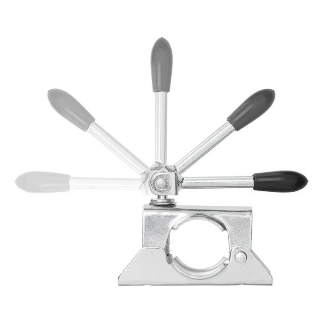Clema de fixare pentru roata de manevra cu maner rabatabil 48mm [3]