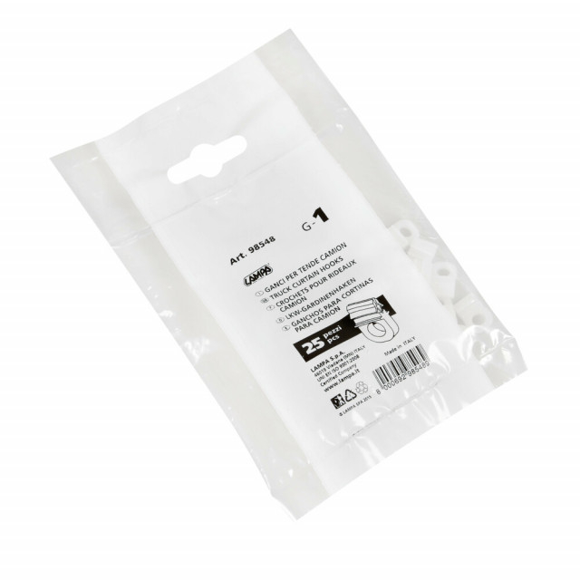 Clema pentru sina perdea - set 25 bucati - G - 1 [3]