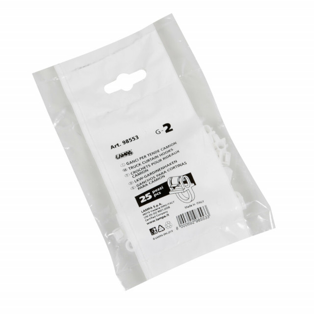 Clema pentru sina perdea - set 25 bucati - G - 2 [3]