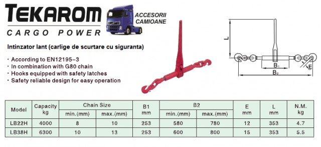 Clichet - lant 8mm - 4T [3]