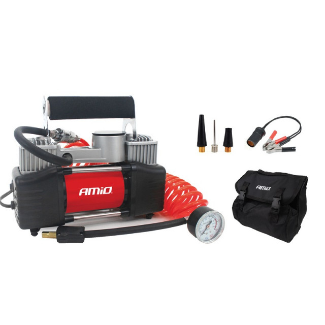 Compresor de aer auto 2 cilindri 12V [1]
