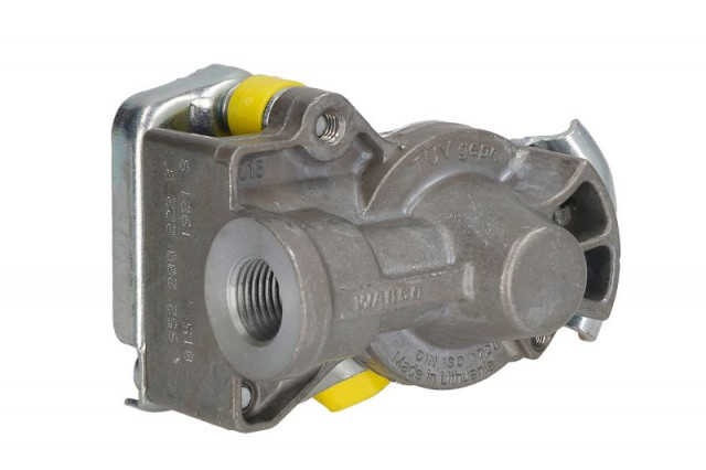 Cupla aer M16 galbena cu supapa [2]