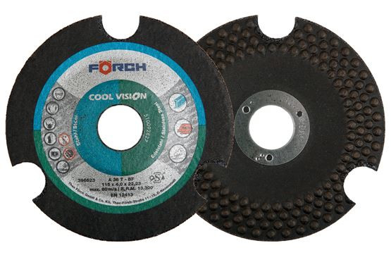 Disc de polizat otel/inox Cool Vision, 125 x 4.0 x 22.23mm [4]