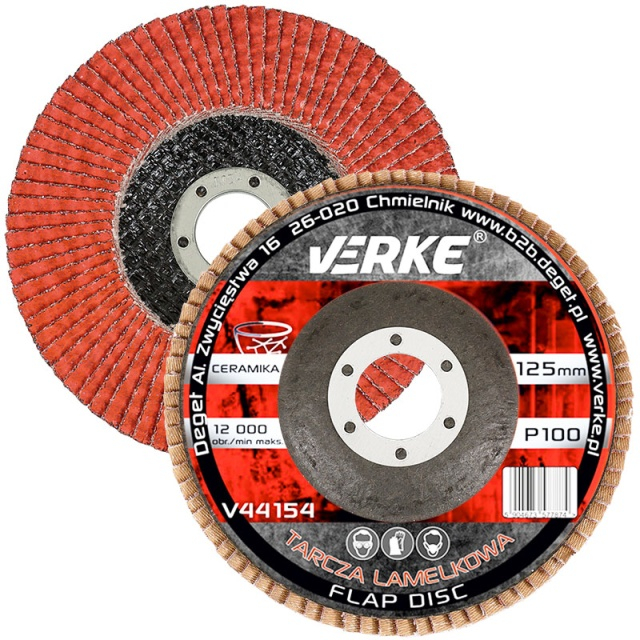 Disc lamelar din ceramica 125MM P100 [1]