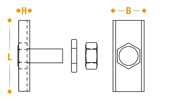 Elemente fixare bara aluminiu [3]