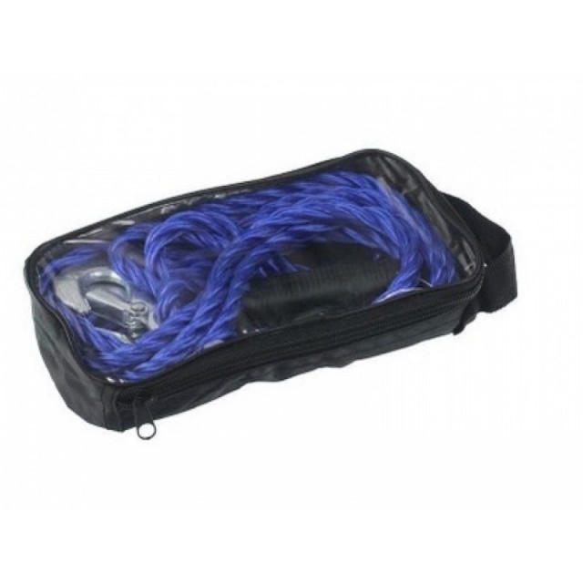 Funie de remorcare 3 carlige elastice T [2]