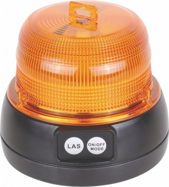 Girofar 16 LED-uri cu magnet wireless cu baterie 9V [1]