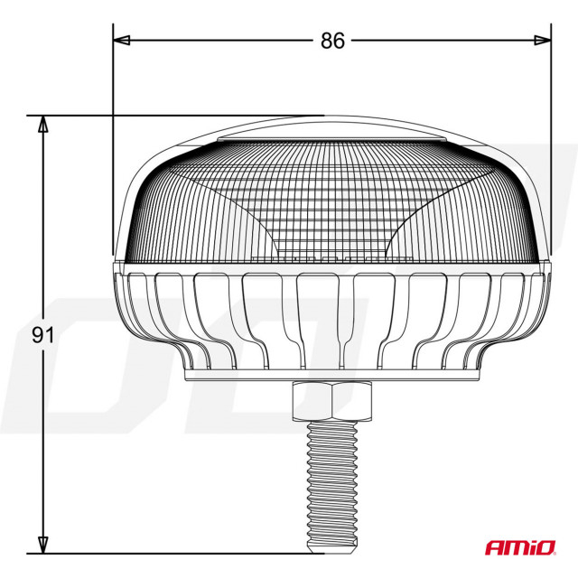 Girofar 18 led-uri 12/24V [2]
