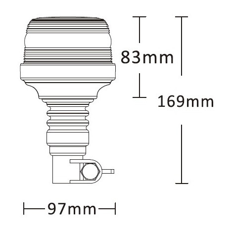 Girofar LED 12/24V [2]