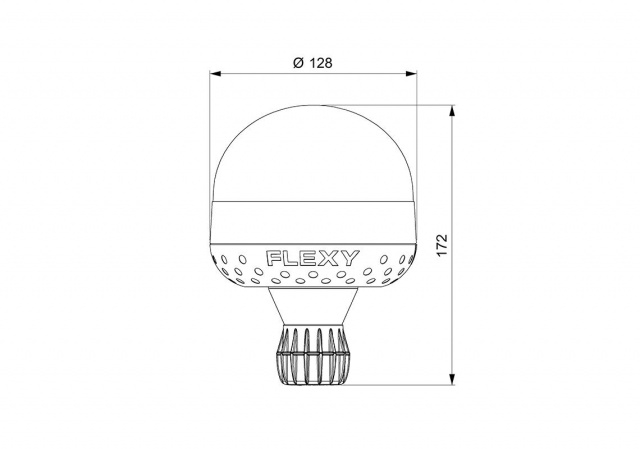 Girofar LED ecologic cu efect dublu flash [3]