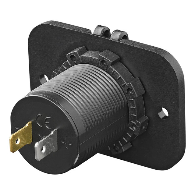 Încărcător rapid USB încorporat tip A + C 2 căi 12/24V 3Am model 1 [2]