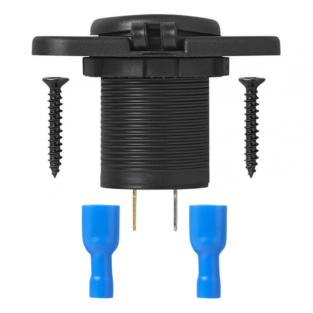 Încărcător rapid USB încorporat tip A + C 2 căi 12/24V 3Am model 1 [3]