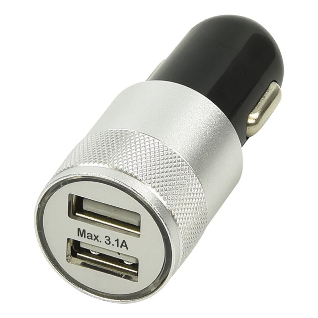 Incarcator USB cu 2 cai tip A 12V/24V 3100mA [1]