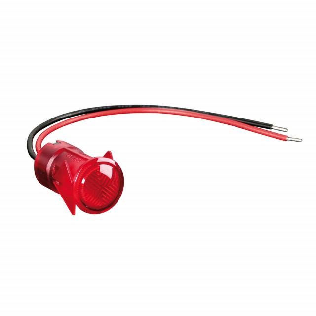 Indicator LED rosu - 12/24V [1]