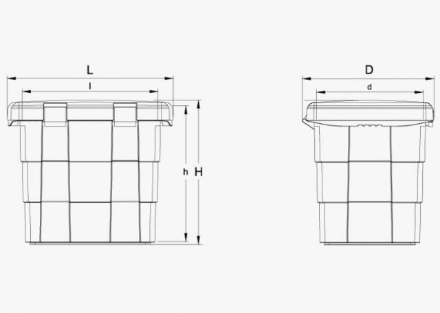 Lada scule PITBOX 655 X 520 X 570mm [2]
