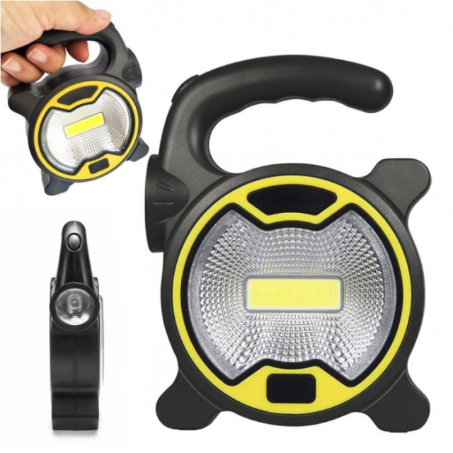 Lampa de atelier - lanterna LED COB cu suport [1]
