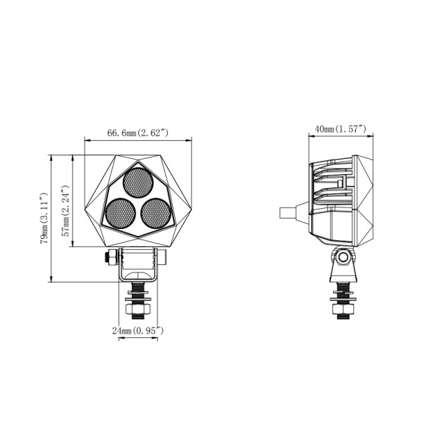 Proiector 3 leduri [5]