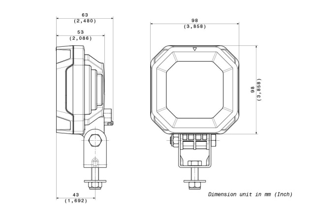 Lampa de lucru LED 12/24V [3]