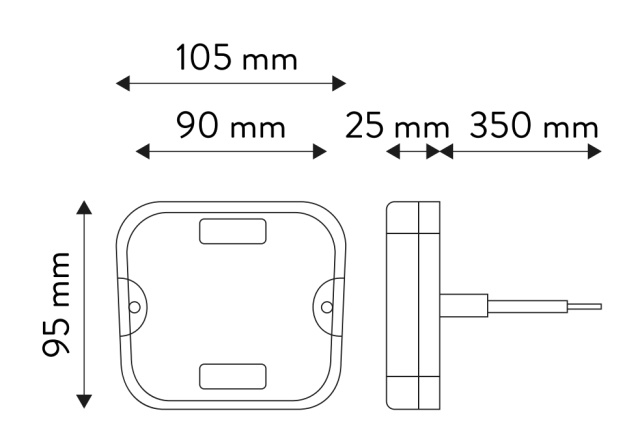 Lampa de pozitie si semnalizare dreapta 10-30V [2]