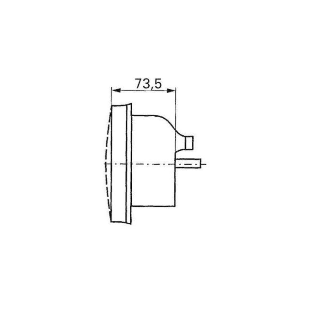 Lampa dreapta 5 functii 34x13 cm [3]