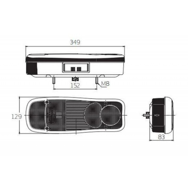Lampa dreapta Camion [3]