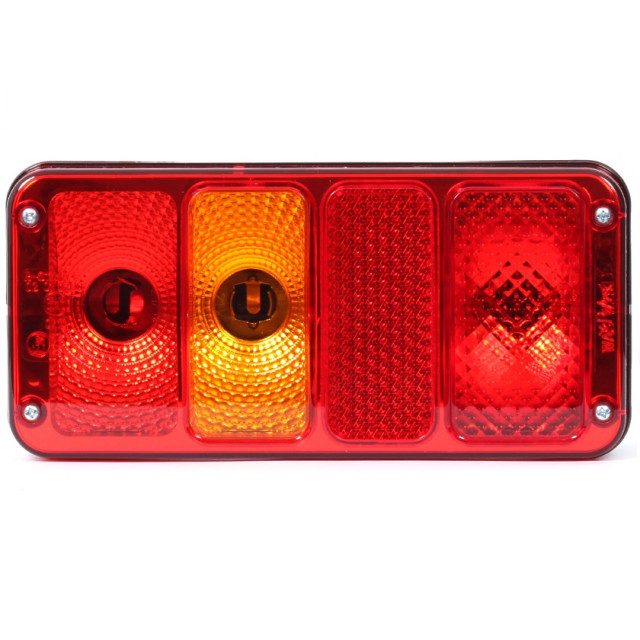 Lampa dreptunghiulara stanga 22.5x10.5 cm 12-24V [1]