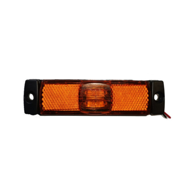 Lampa gabarit cu LED-uri, galbena 13x3.5 cm [1]