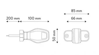 Lampa gabarit LED 10-30V SMD [3]