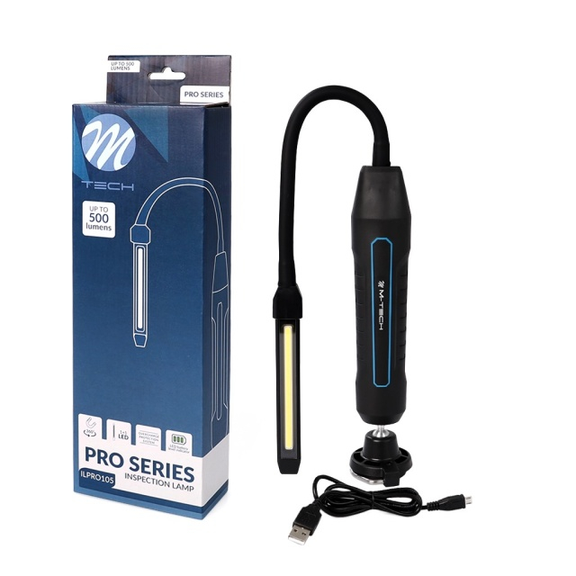 Lampa inspectie M-TECH PRO 5W COB+1 LED [3]