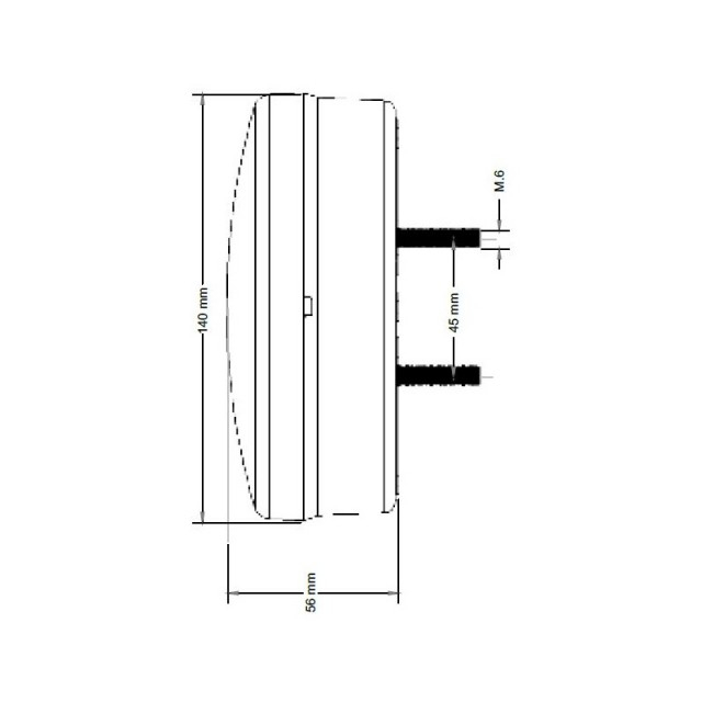 Lampa LED camion 24V [2]