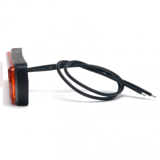 Lampa led dreptunghiulara portocalie  30x108.60 mm [3]