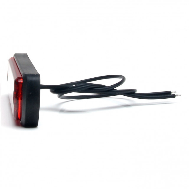 Lampa LED dreptunghiulara rosie WAS 30x108.60 mm 12-24V [3]