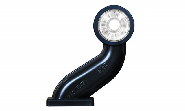 Lampa LED marcaj lateral cu suport STANGA 12-24V [1]