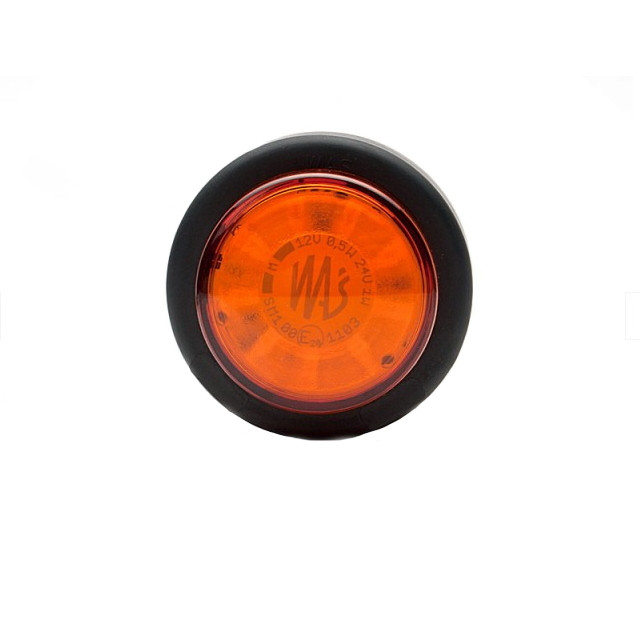 Lampa LED portocalie rotunda [2]