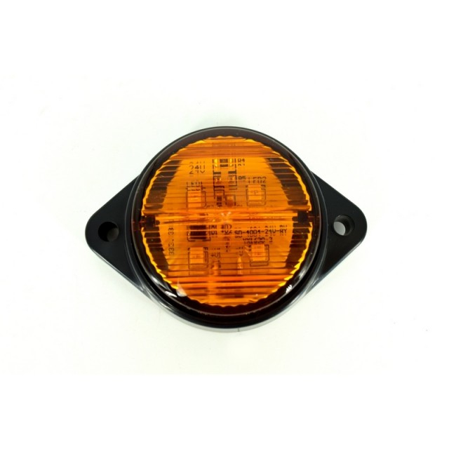 Lampa Led rotunda portocalie 24V [1]