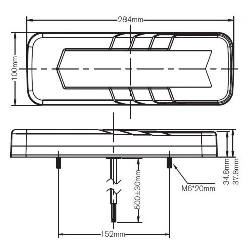 LAMPA LED SEMNALIZARE DINAMICA 6 FUNCTII [2]
