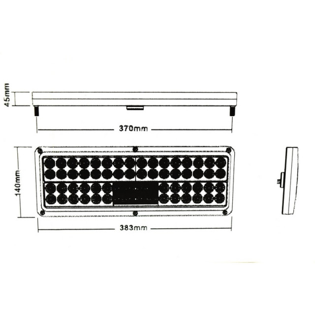 Lampa  LED stanga [3]