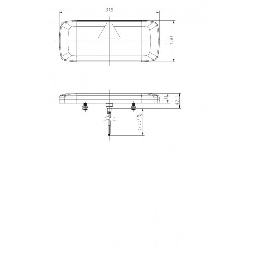 Lampa LED stanga,  semnalizare dinamica, 6 functii [3]