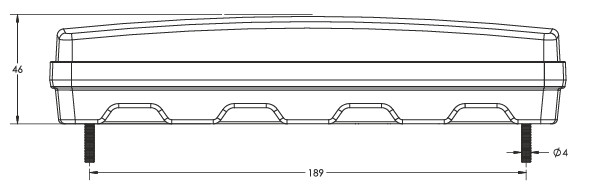 Lampa led stivuitor spate 22x5 cm [3]
