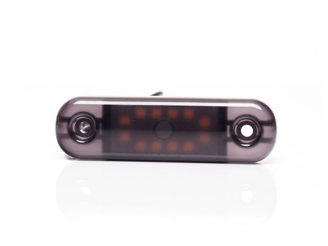 Lampa marcaj,  cu lumina portocalie 12 led-uri 12/24V [2]