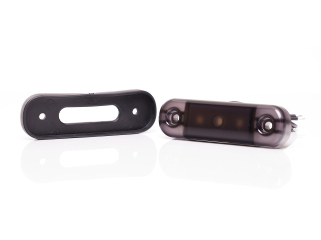 Lampa marcaj BLACK cu lumina rosie 3 LEDURI 12/24V [6]