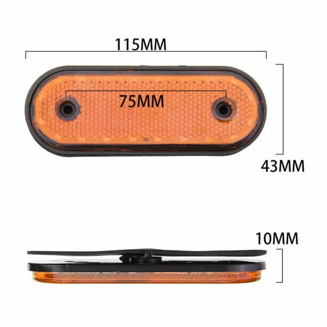 Lampa marcaj lateral cu suport 24 leduri [4]
