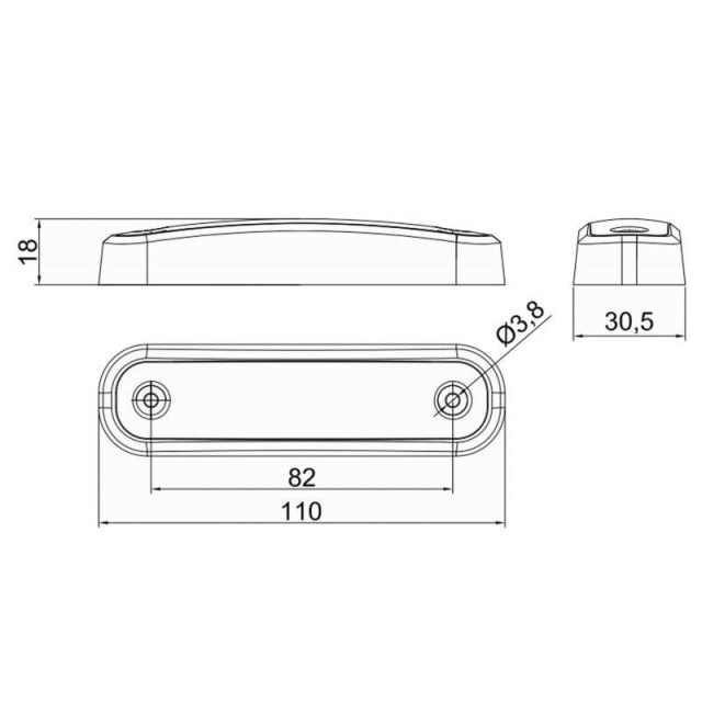 Lampa marcaj lateral [3]
