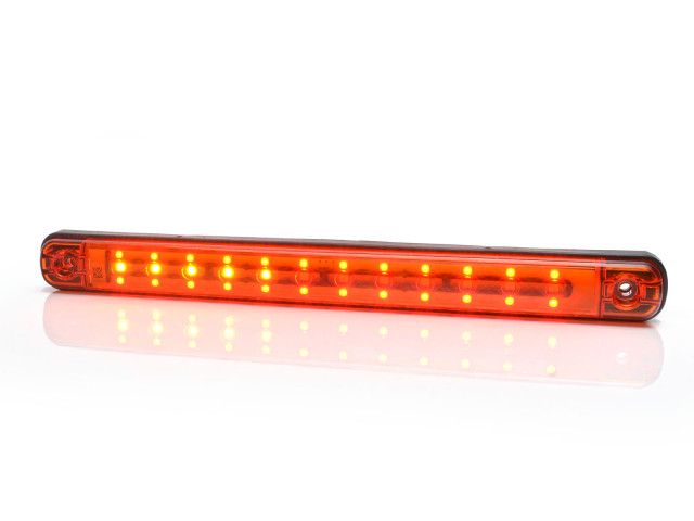Lampa marcaj lateral portocalie 12V-24V, cu indicator dinamic [1]