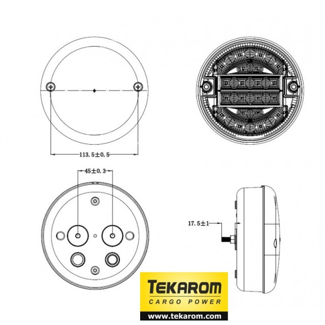 LAMPA MERS INAPOI CU 20 LEDURI SMD [2]