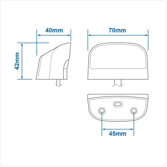 Lampa pentru placuta de inmatriculare [4]