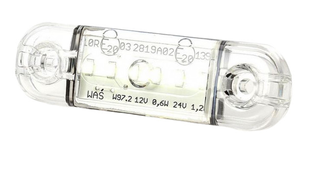 Lampa pozitie 6 leduri ovala alba [1]