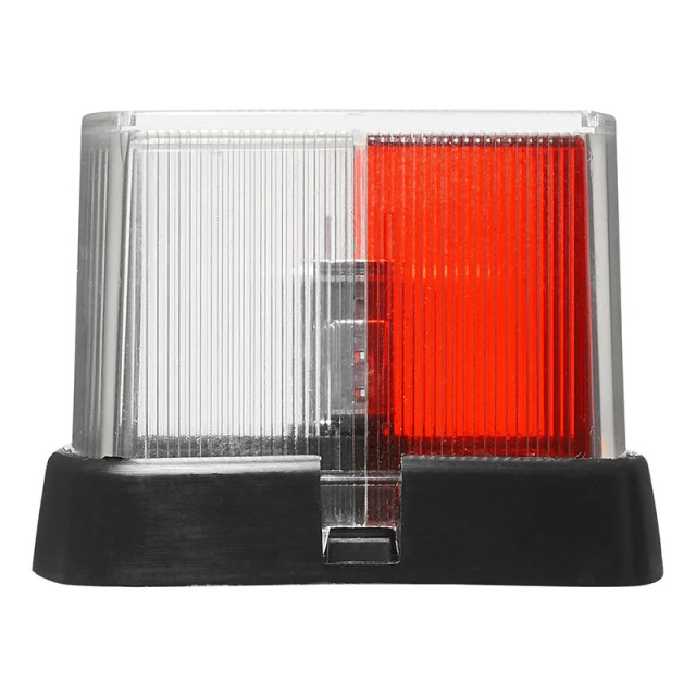 Lampa pozitie cu suport si reflector alb-rosu 66x62mm [5]