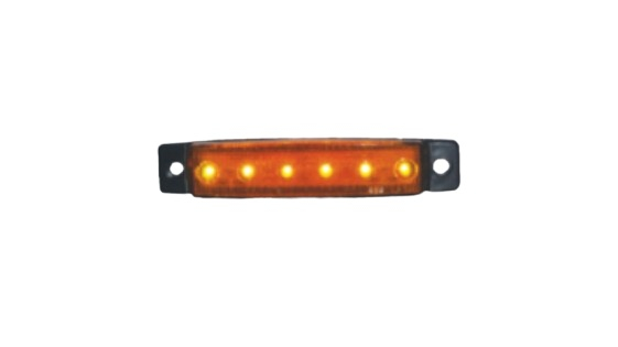 Lampa pozitie galbena 6 led-uri 12V [1]