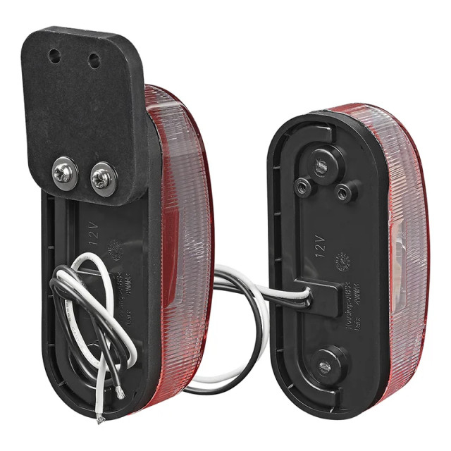 Lampa pozitie led stanga alb-rosu [2]